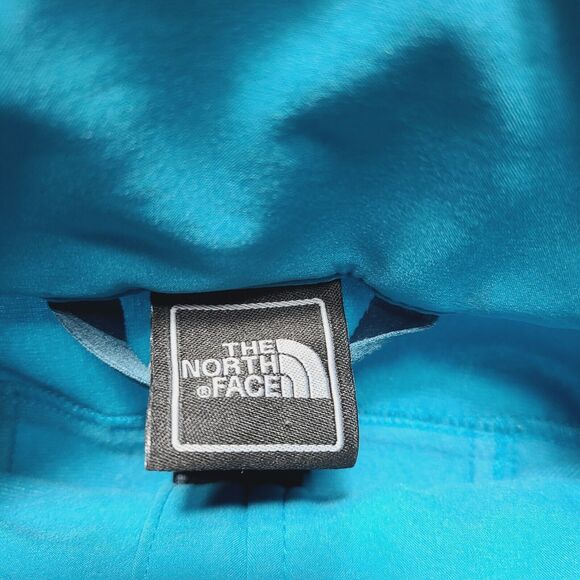 The North Face Calentito Zip Fleece Lined Softshell Jacket Women's Medium Aqua - Picture 3 of 9